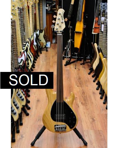 Musicman Stingray 5 Fretless Natural